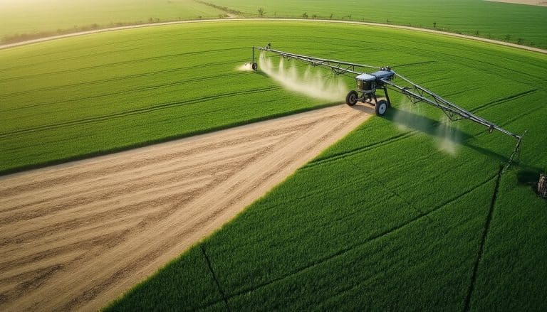 détectez les défaillances d’irrigation des pivots agricoles grâce aux drones : repérez les anomalies et optimisez la gestion de vos cultures.
