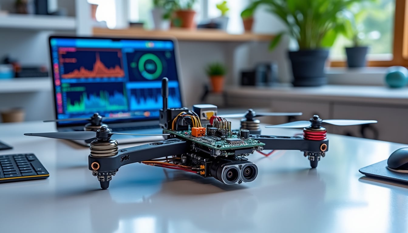 apprenez à régler les coefficients pid dans le firmware betaflight pour optimiser la stabilité et la performance de vos drones fpv.