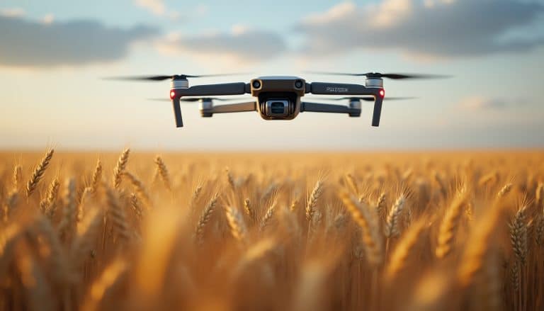 découvrez comment les capteurs des drones agricoles permettent d’estimer le taux de protéines du blé et d’anticiper la qualité des récoltes.